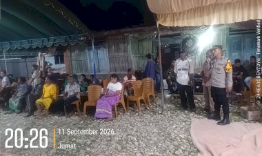 Pantau-Pesta-Pernikahan-di-Kleseleon,-Kapolsek-Weliman-Imbau-Warga-Jaga-Kamtibmas